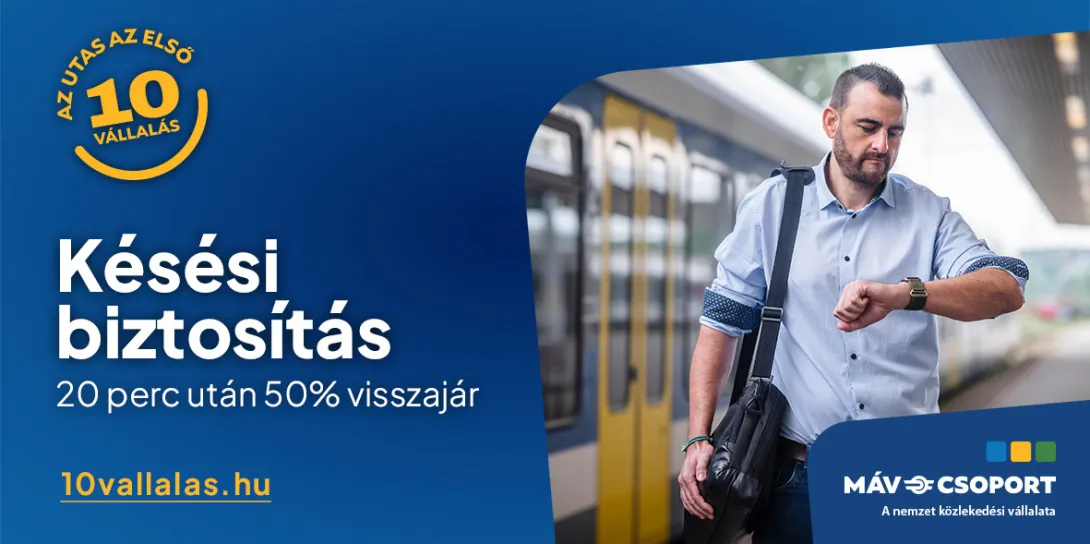 MÁV: Informatikai hiba miatt nem állt át az óra a rendszerben, senkinek nem kell visszafizetnie a tévesen utalt késési biztosítást