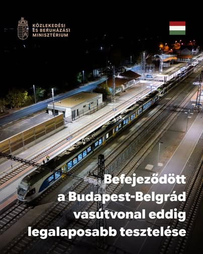 Szimulált a Belgrád-Budapest vasút, de ez most jó dolog